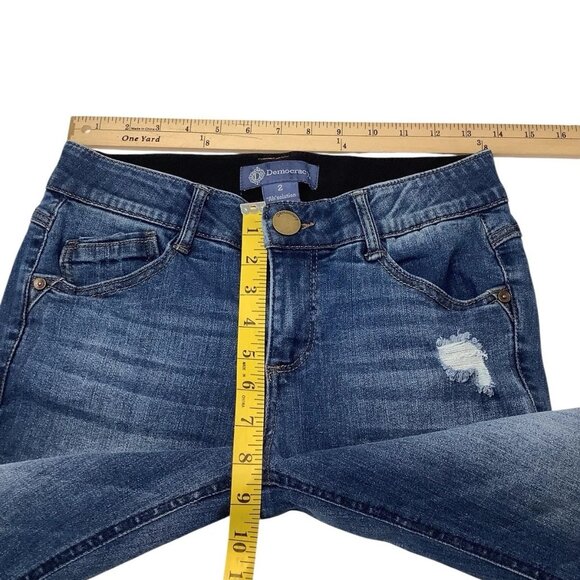 Democracy Ab Solution Slim Boot Mid Rise Jeans Womens Size 2 - Picture 7 of 10